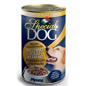 SPECIAL DOG Chunks with Turkey suņu konservi Tītars 1.275kg